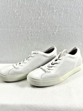 Rothy's The Lace Up Sneaker White Washable Knit Low Top Women's Size 10